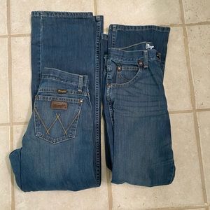 2 pair Wrangler (Relaxed Boot)